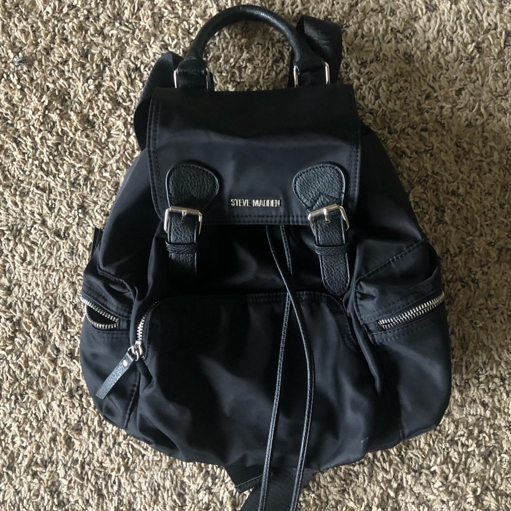 Black Steve Madden backpack